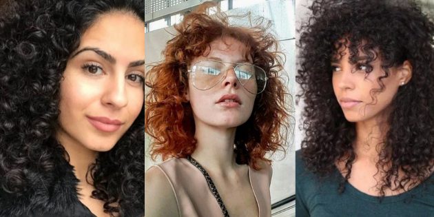 Мелкие текстурные кудри Модные женские стрижки 2019 года: мелкие текстурные кудри