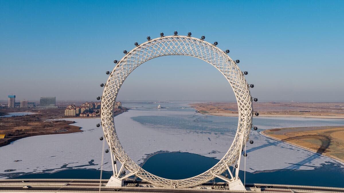 Колесо Bailang River Bridge Ferris Wheel 