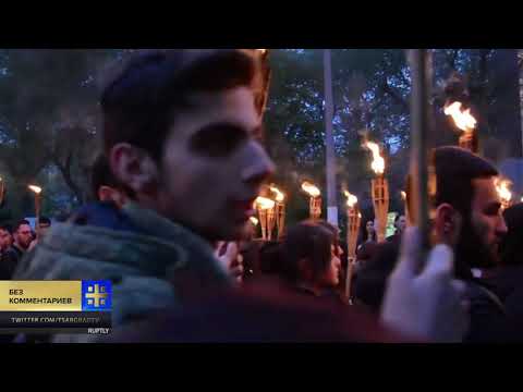 В Ереване прошел факельный марш в память жертв геноцида