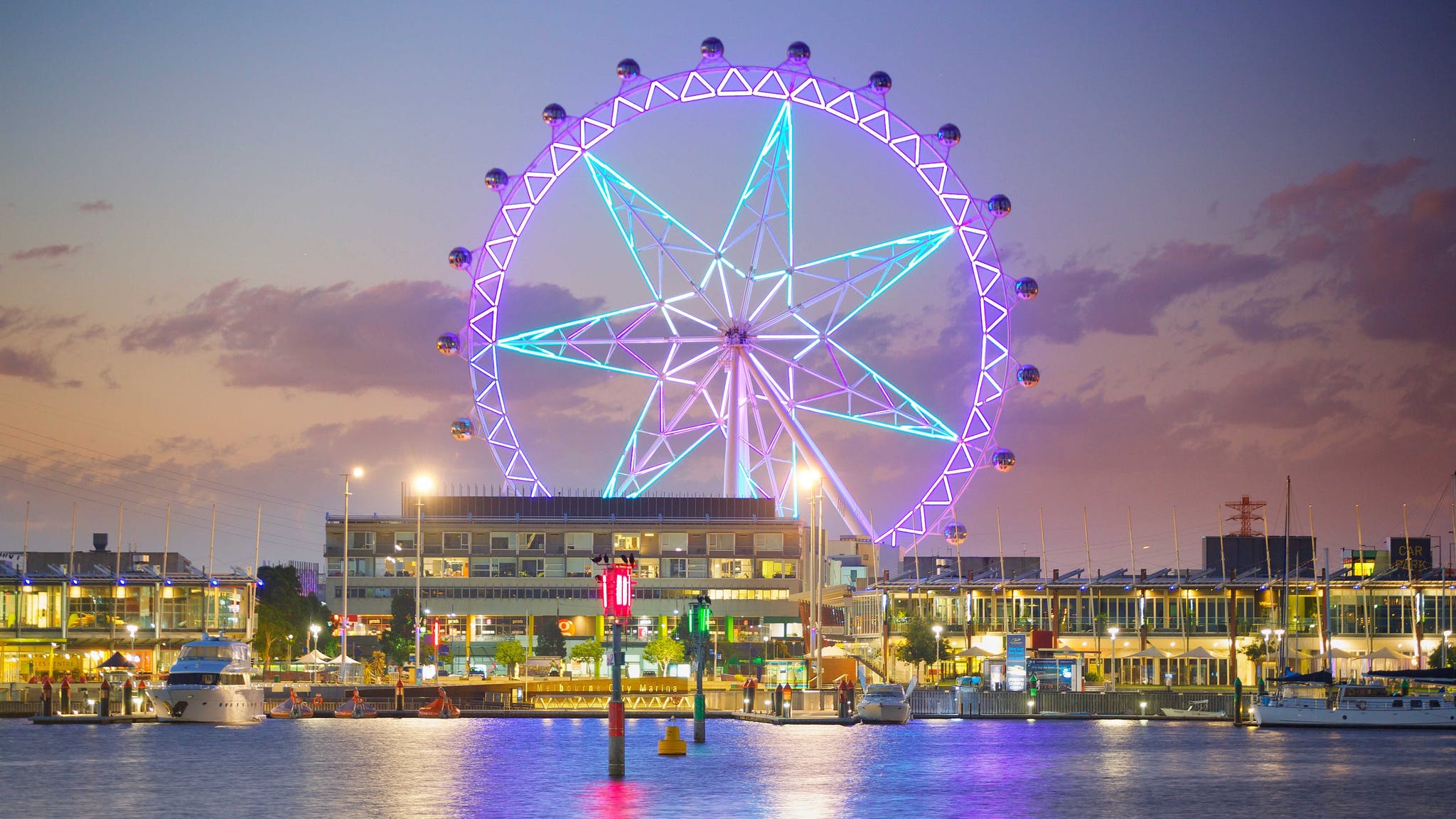 Колесо Melbourne Star в Австралии