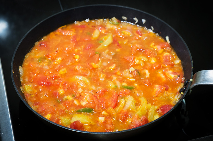 Ленивая Кухня. Шакшука. Еврейский завтрак. длиннопост, ленивая кухня, шакшука, яйца, вегетарианство, рецепт