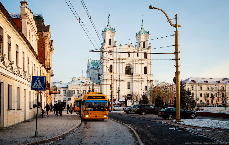 Прогулка по белорусскому Гродно