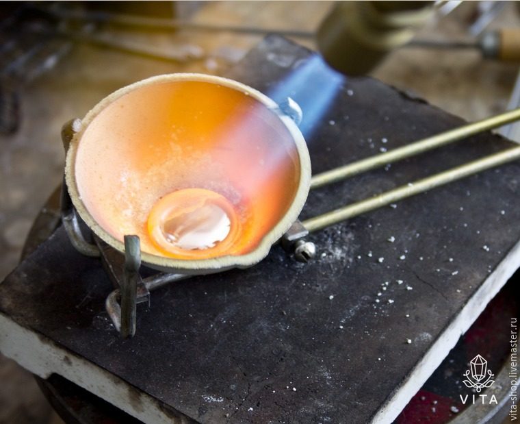 Кольцо в технике metalsmith