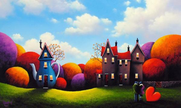 David Renshaw 46600 360 Романтические и яркие картины Дэвида Реншоу (David Renshaw)