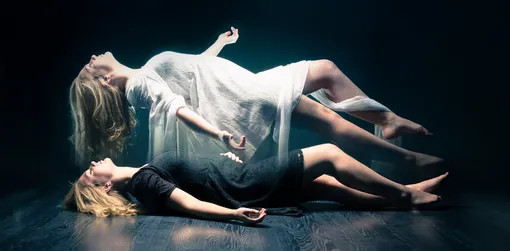 душа покидает тело