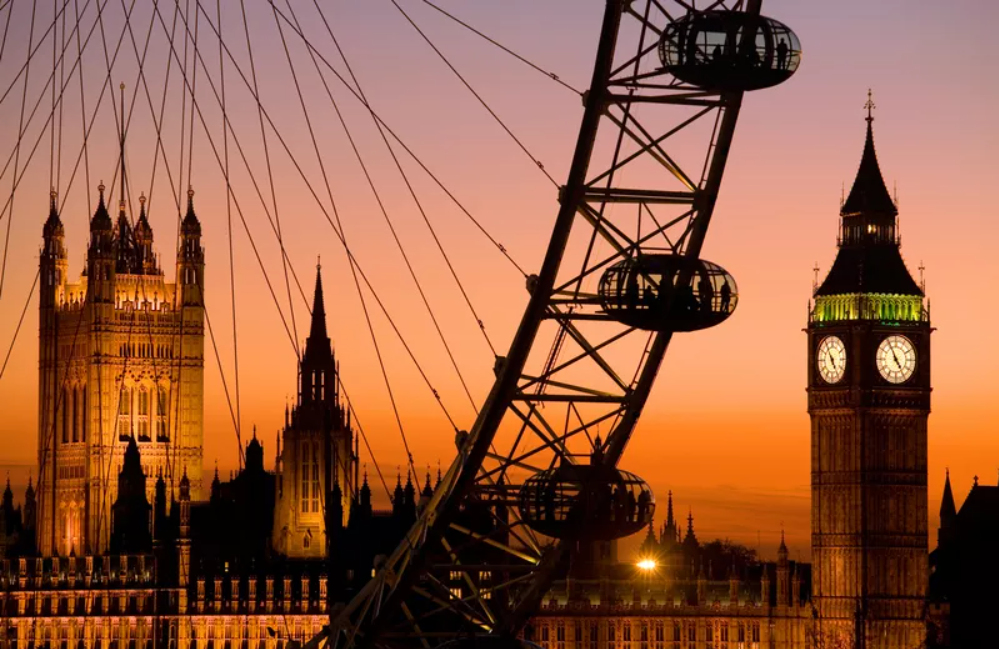Знаменитый London Eye