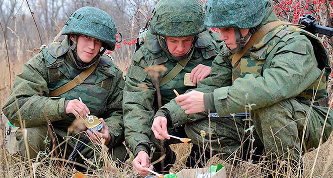 Российский сухой паек разработают специально для разных климатических условий