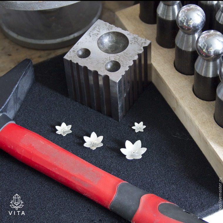 Кольцо в технике metalsmith
