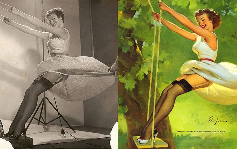 Girl retro petite torture