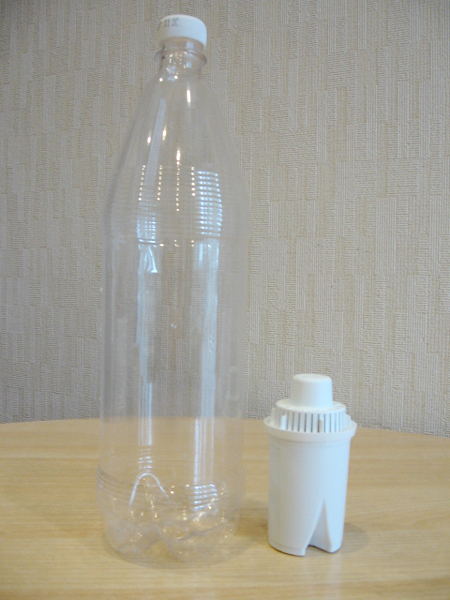 Как сделать фильтр для воды из бутылки
