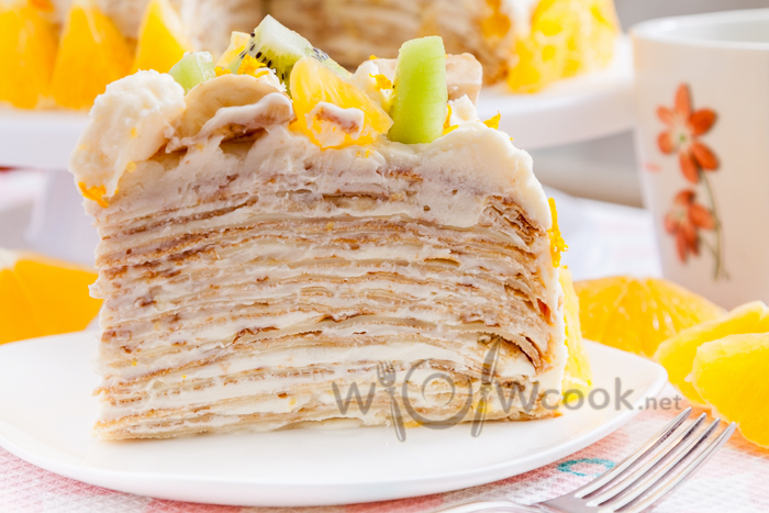 самый вкусный блинный торт