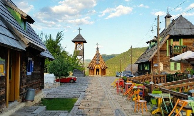 Город Дрвенград в Сербии Город Дрвенград в Сербии