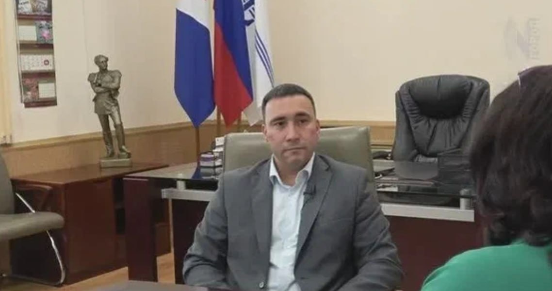 Мэр Находки Тимур Магинский. Скрин видео.