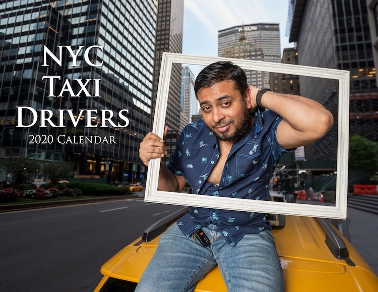 Улыбочка, шеф! Необычный календарь с фотографиями нью-йоркских таксистов уже в продаже