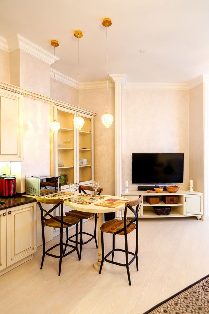 Московская квартира 100 м² на 46 этаже Московская квартира 100 м² на 46 этаже