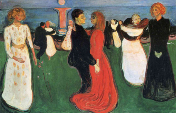 Э. Мунк, "Танец жизни, 1900