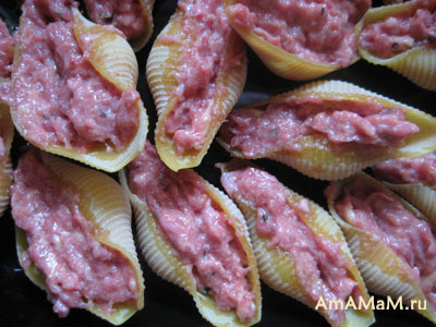 Фаршированные макароны ракушки с фаршем рецепт с фото на горыныч45.рф