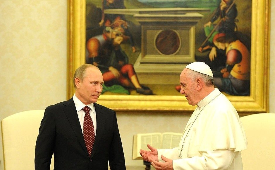 Путин одобрил межцерковный диалог между Россией и Ватиканом