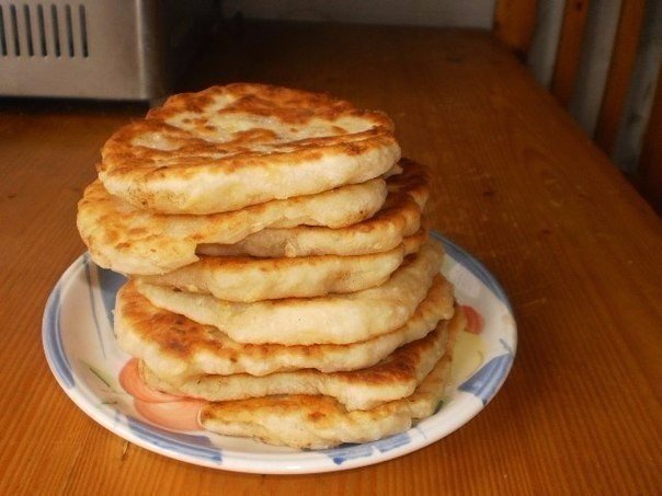 Лепёшки с сыром