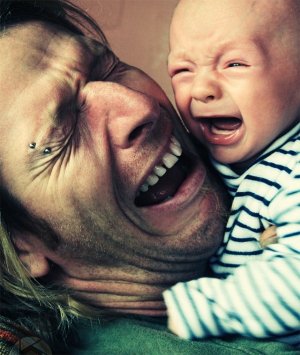 20 самых трогательных фотографий отношений отца и сына.