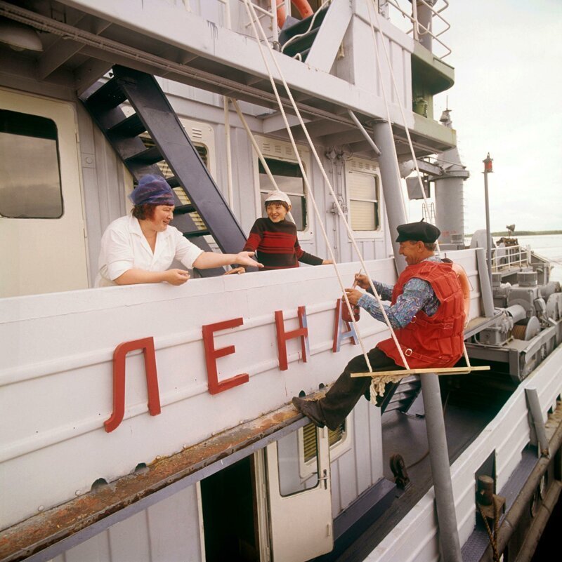 1970-е. На реке Лене (35 фото) 1970-е. На реке Лене (35 фото)