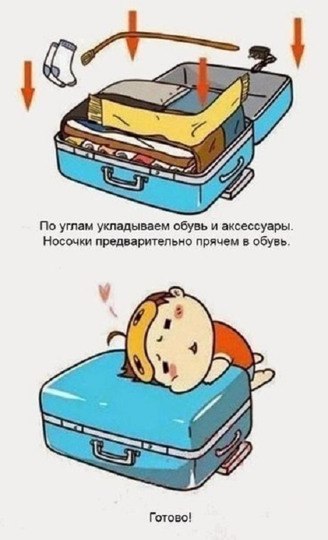 Собрать чемодан тебе кажется сложной задачей? Эта инструкция поможет тебе упаковать всё идеально! Собрать чемодан тебе кажется сложной задачей? Эта инструкция поможет тебе упаковать всё идеально!