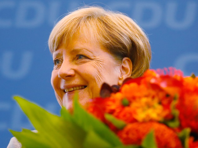 Путин поздравил Ангелу Меркель с победой на выборах