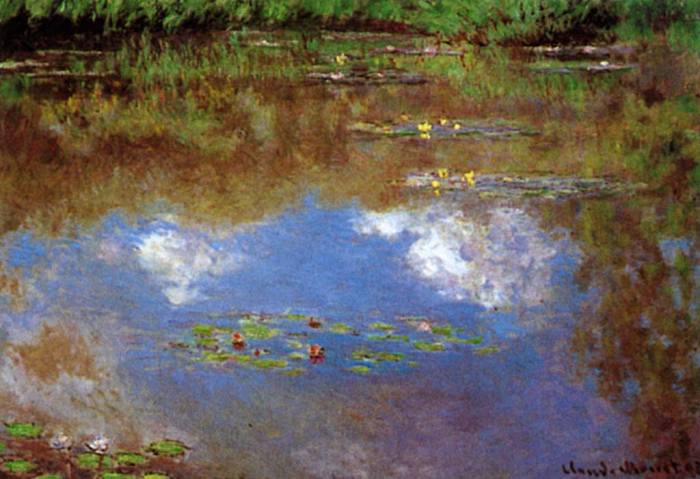 «Водяные лилии», Клод Моне (1916) «Водяные лилии», Клод Моне (1916)