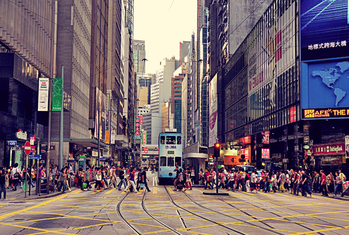 Гонконгские улицы