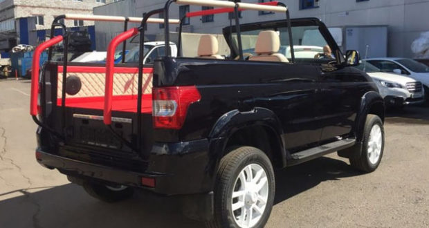 UAZ Patriot выпустили в версии кабриолет UAZ Patriot выпустили в версии кабриолет
