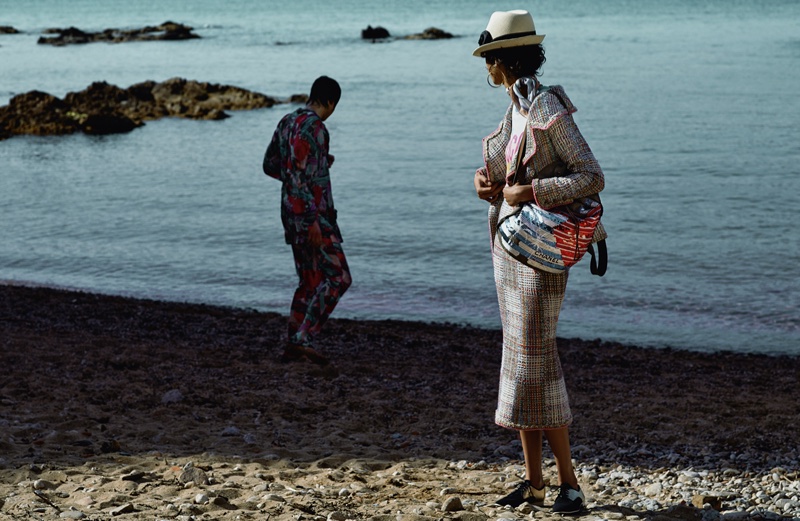Рекламная кампания круизной коллекции Chanel 2017 года