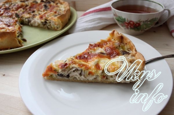 loranskii pirog s kuricei i gribami 13 loranskii pirog s kuricei i gribami 13