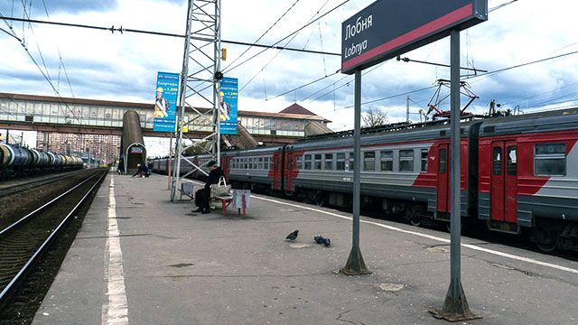 Женщина погибла, упав под поезд в Подмосковье