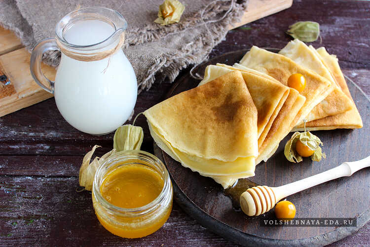 Блины с сывороткой