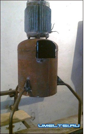 Корморезка своими руками из газового фото 892