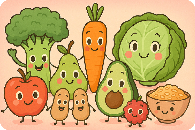 Какая клетчатка поможет при запоре и диарее и почему