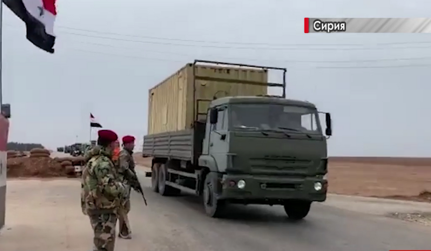 Российские военные создают новую базу в сирийском аэропорту
