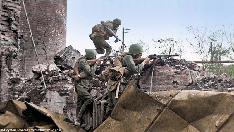 Сталинградская битва (фото). Яркая коллекция цветных фотографий Сталинградской битвы (1942-1943)