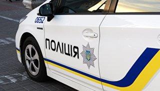 Сотрудники Украинской полиции в Киеве. Архивное фото Сотрудники Украинской полиции в Киеве. Архивное фото