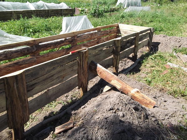 Грядки-короба на моём огороде Грядки-короба на моём огороде