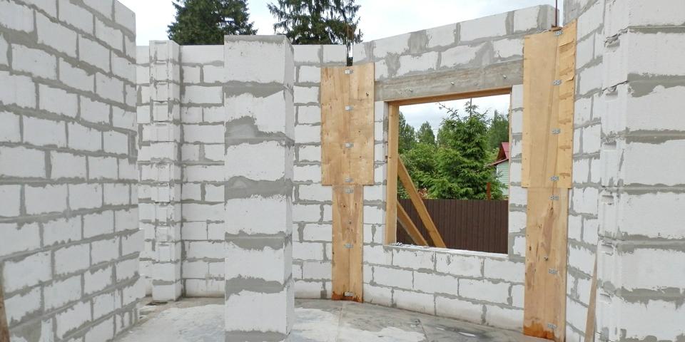 Строительство дома из газобетона