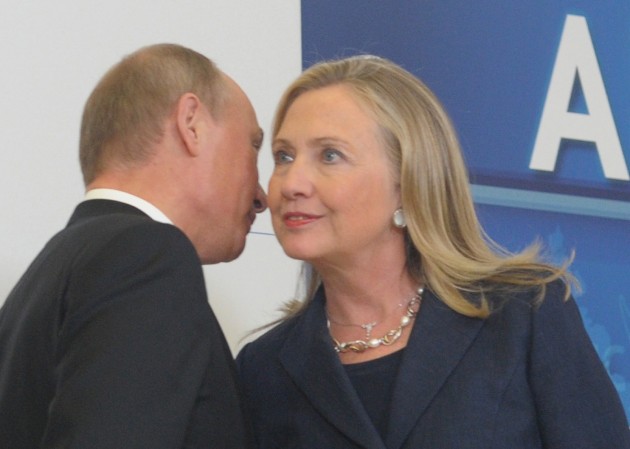 Клинтон: У Путина ко мне личная неприязнь Клинтон: У Путина ко мне личная неприязнь