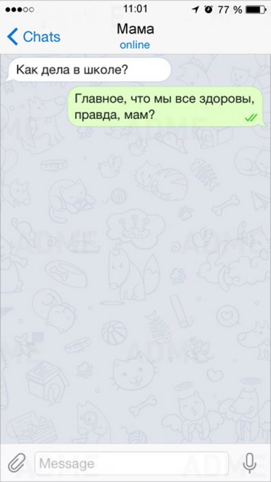 Безумно смешные смс о проблемах в школе