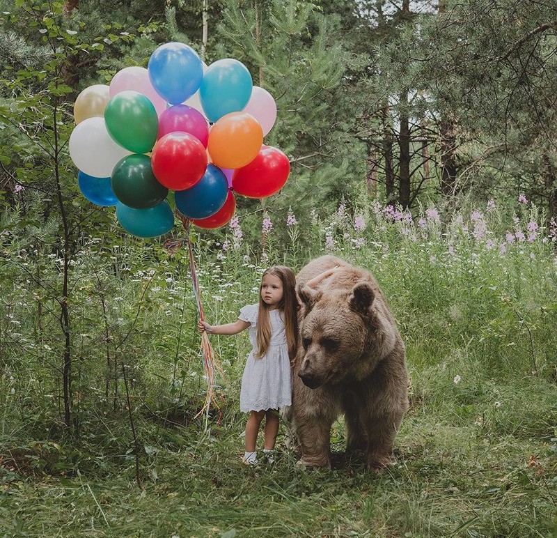 Самый суровый русский фотограф Самый суровый русский фотограф Ольга Баранцева, животные, люди, медведь, милота, фотограф