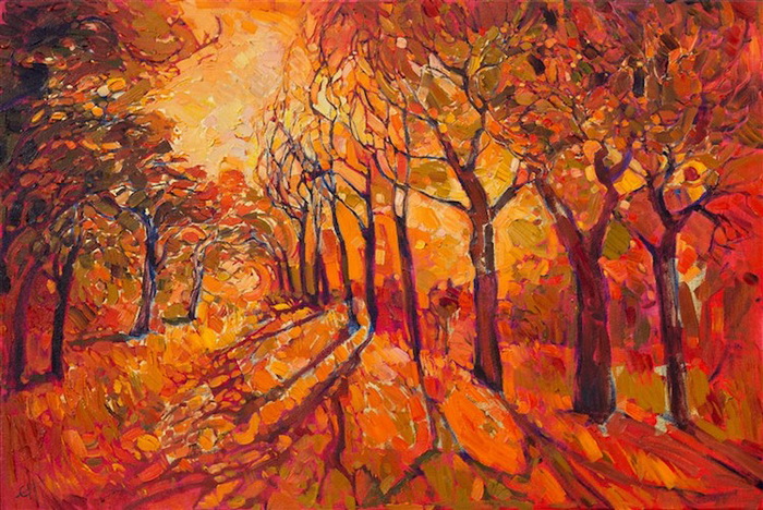 Золотая осень на картинах Эрин Хенсон (Erin Hanson) Золотая осень на картинах Эрин Хенсон (Erin Hanson)