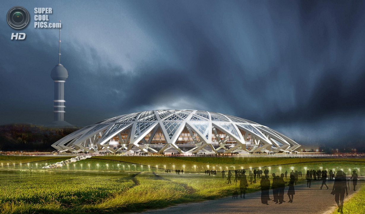 Россия. Футбольный стадион в Самаре. (Russia 2018)