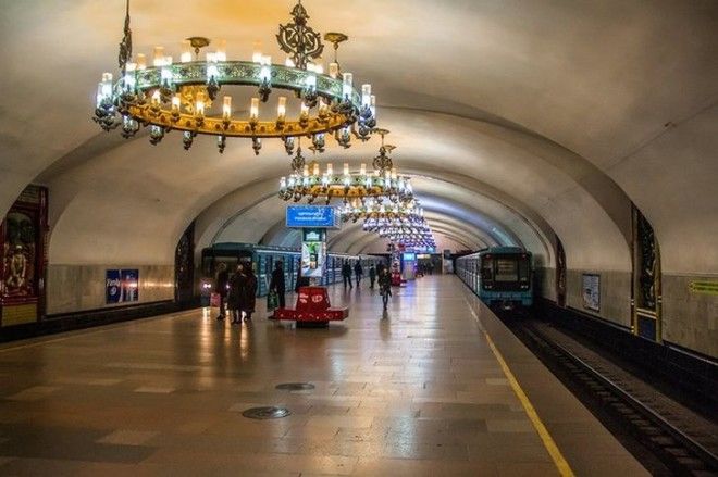 Красота Ташкентского метро