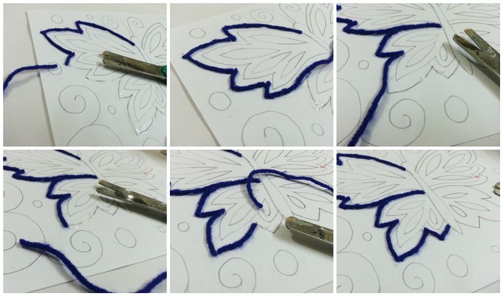 Картины из пряжи своими руками