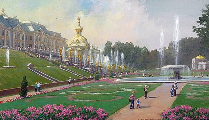 работы Александра Чена – 04 КИТАЙСКИЙ ХУДОЖНИК ALEXANDER CHEN. ГОРОДА МИРА