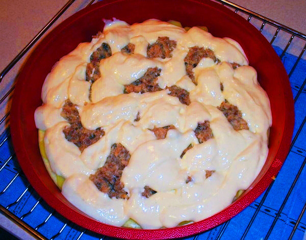 Пирог «Быстрый и вкусный» из теста на кефире со сметаной и майонезом Пирог «Быстрый и вкусный» из теста на кефире со сметаной и майонезом